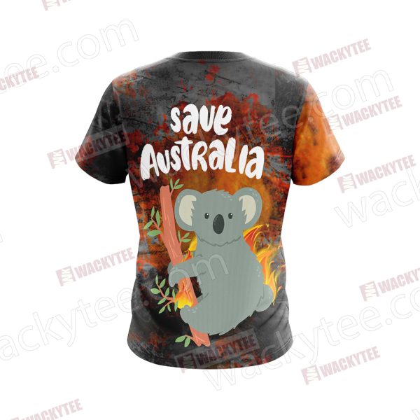 Save Australia Unisex 3D T-shirt