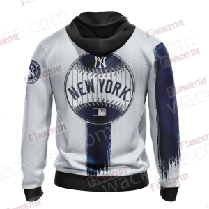 New York Yankees Logo Zip Up Hoodie