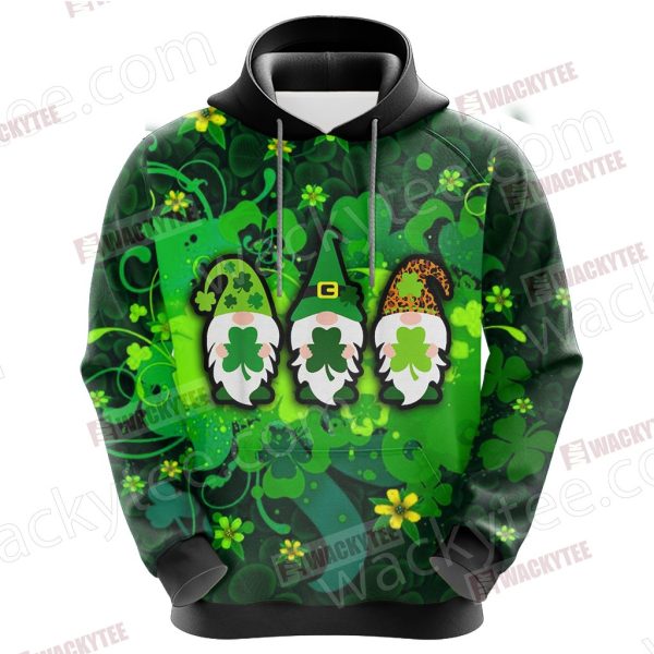 Irish Gnome Leprechaun - Saint Patricks Day 3D Hoodie