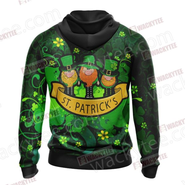 Irish Gnome Leprechaun - Saint Patricks Day 3D Hoodie