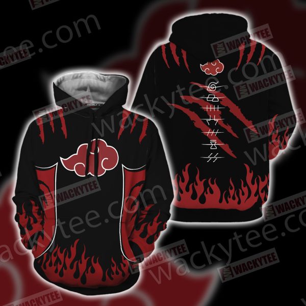 Naruto Akatsuki New Unisex 3D Hoodie