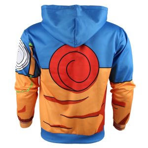 Naruto Cosplay Zip Up Hoodie Jacket