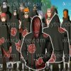 Naruto Akatsuki Cloak Cosplay Zip Up Hoodie Jacket