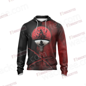 Naruto - Uchiha Clan New Unisex Zip Up Hoodie Jacket