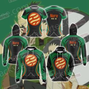 Naruto - Nara Clan Unisex Zip Up Hoodie Jacket