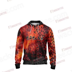 Naruto - Sasuke Cursed Seal Unisex Zip Up Hoodie Jacket