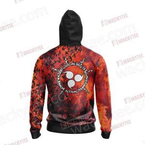 Naruto - Sasuke Cursed Seal Unisex Zip Up Hoodie Jacket