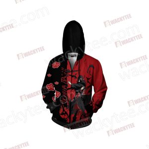 Naruto - Uchiha Itachi New Style Unisex Zip Up Hoodie Jacket