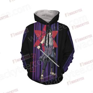 Naruto - Uchiha Sasuke Unisex 3D Hoodie