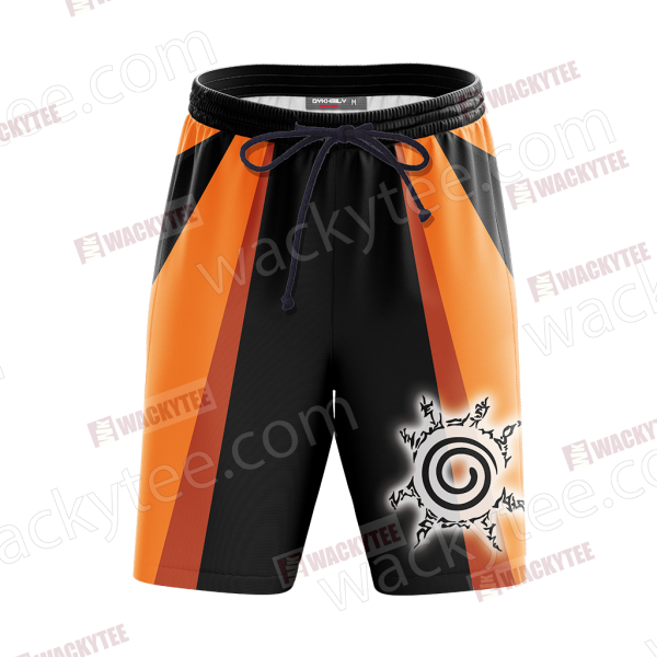 Naruto 3D Beach Shorts