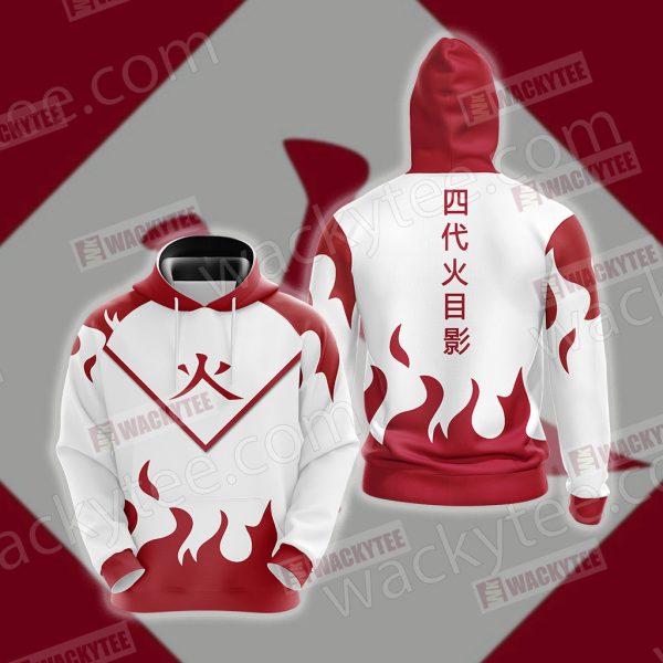 Naruto - Hokage New Unisex 3D Hoodie