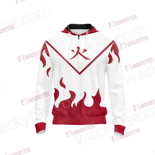 Naruto - Hokage New Unisex Zip Up Hoodie Jacket