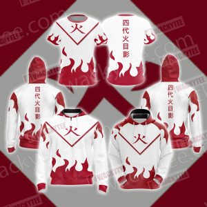 Naruto - Hokage New Unisex Zip Up Hoodie Jacket