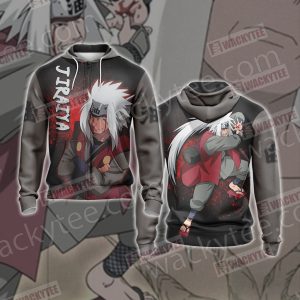 Naruto -  Jiraiya New Unisex Zip Up Hoodie Jacket