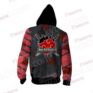 Naruto - Akatsuki New Unisex Zip Up Hoodie Jacket