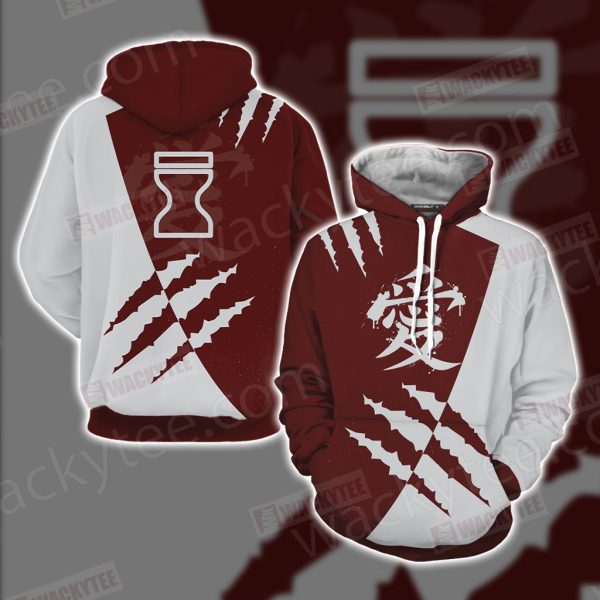 Naruto - Gaara New Look Unisex 3D Hoodie