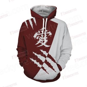 Naruto - Gaara New Look Unisex 3D Hoodie