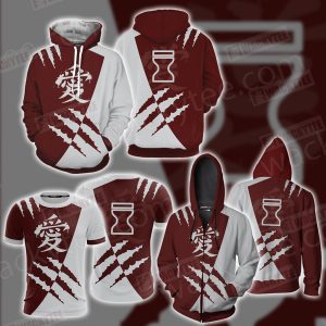 Naruto - Gaara New Look Unisex 3D T-shirt