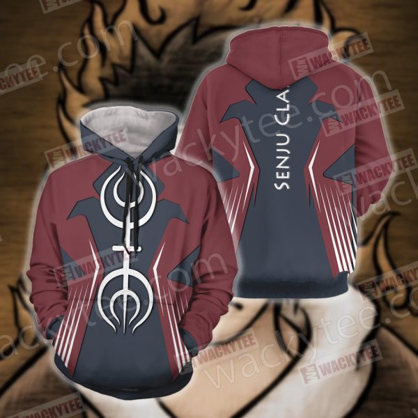 Naruto -  Senju Clan Unisex 3D Hoodie