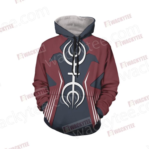 Naruto -  Senju Clan Unisex 3D Hoodie