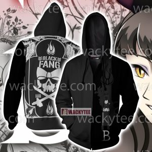 RWBY Black Fang Zip Up Hoodie