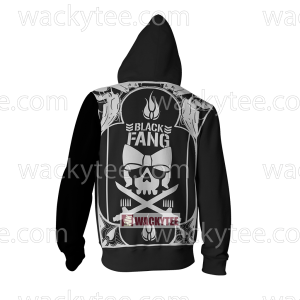 RWBY Black Fang Zip Up Hoodie