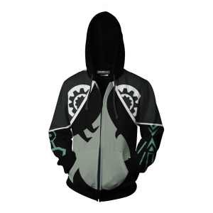 The Legend Of Zelda Midna Cosplay Zip Up Hoodie   