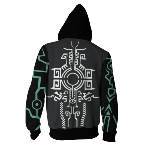 The Legend Of Zelda Midna Cosplay Zip Up Hoodie