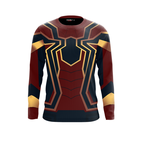 Spider-man: Homecoming Iron Spider Cosplay 3D Long Sleeve Shirt