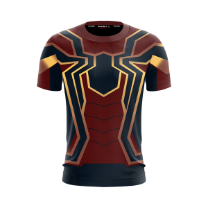 Spider-man: Homecoming Iron Spider Cosplay Unisex 3D T-shirt
