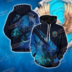 Harry Potter - Wise Like A Ravenclaw Wacky Style 3D Hoodie