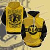 Harry Potter Loyal Like A Hufflepuff Wacky Style 3D Hoodie