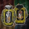 Harry Potter - Knowledge Hufflepuff House Unisex 3D Hoodie