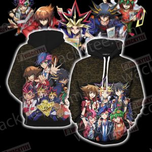 Yu Gi Oh! Unisex 3D Hoodie