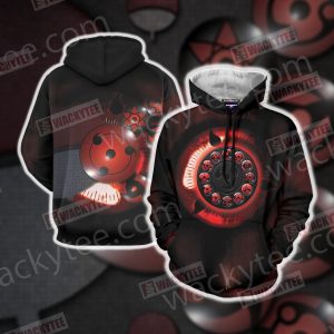 Naruto - Sharingan Unisex 3D Hoodie