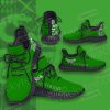 Quidditch Slytherin Harry Potter Yeezy Shoes