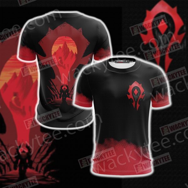 World Of Warcraft - Horde Unisex 3D T-shirt