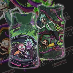 Rick and Morty Unisex 3D Tank Top