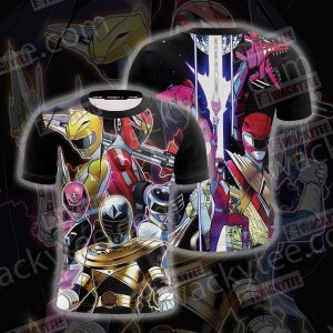 Power Rangers Unisex 3D T-shirt