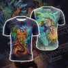 The Legend of Zelda - Naydra, Dinraal and Farosh Unisex 3D T-shirt