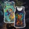 The Legend of Zelda - Naydra, Dinraal and Farosh Unisex 3D Tank Top