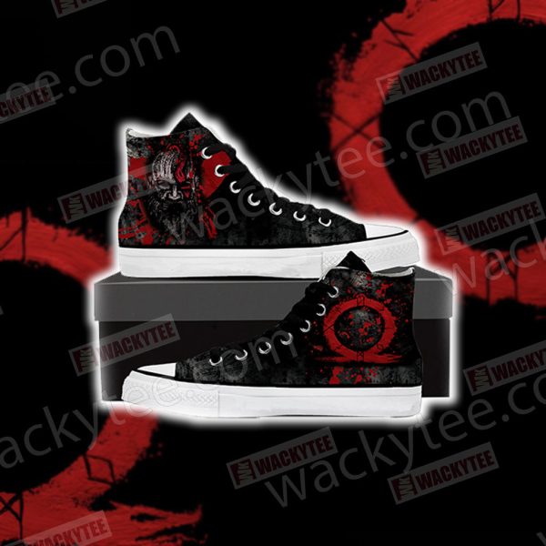 God Of War New Style High Top Shoes