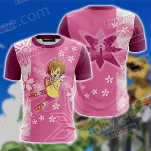 Digimon Yagami Hikari Unisex 3D T-shirt