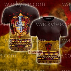 Brave Like A Gryffindor Harry Potter Wacky Style Unisex 3D T-shirt