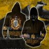 Loyal Like A Hufflepuff Harry Potter Wacky Style Zip Up Hoodie