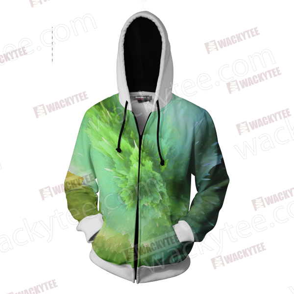 zipped hoodie front 2 wacky