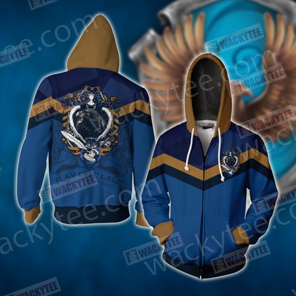 Hogwarts You Might Belong In Ravenclaw Harry Potter Zip Up Hoodie