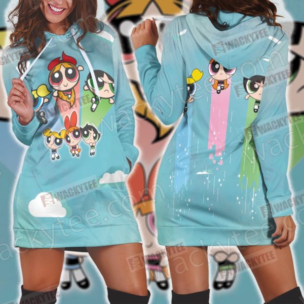 The Powerpuff Girls 3D Hoodie Dress