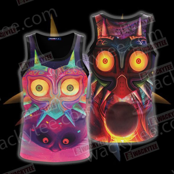 The Legend Of Zelda: Majora New Version Unisex 3D Tank Top