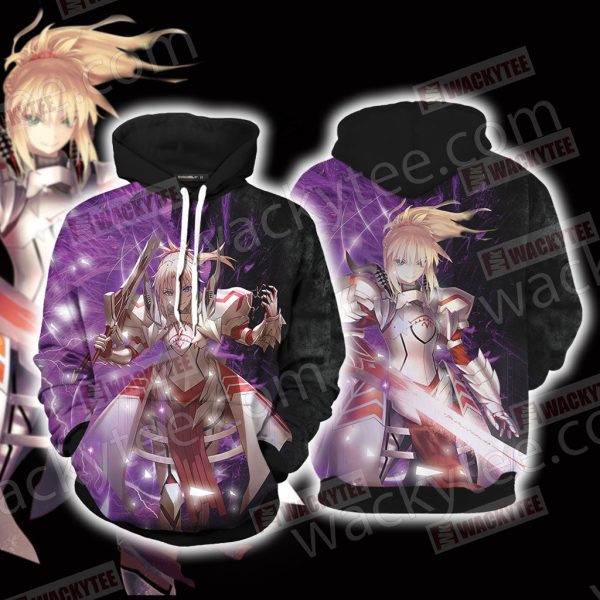 Saber Of Red 3D Hoodie